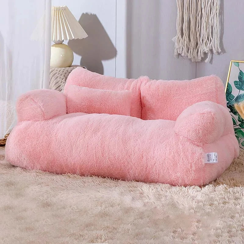 Sofá para Pets - Cama de Luxo para Cachorros e Gatos