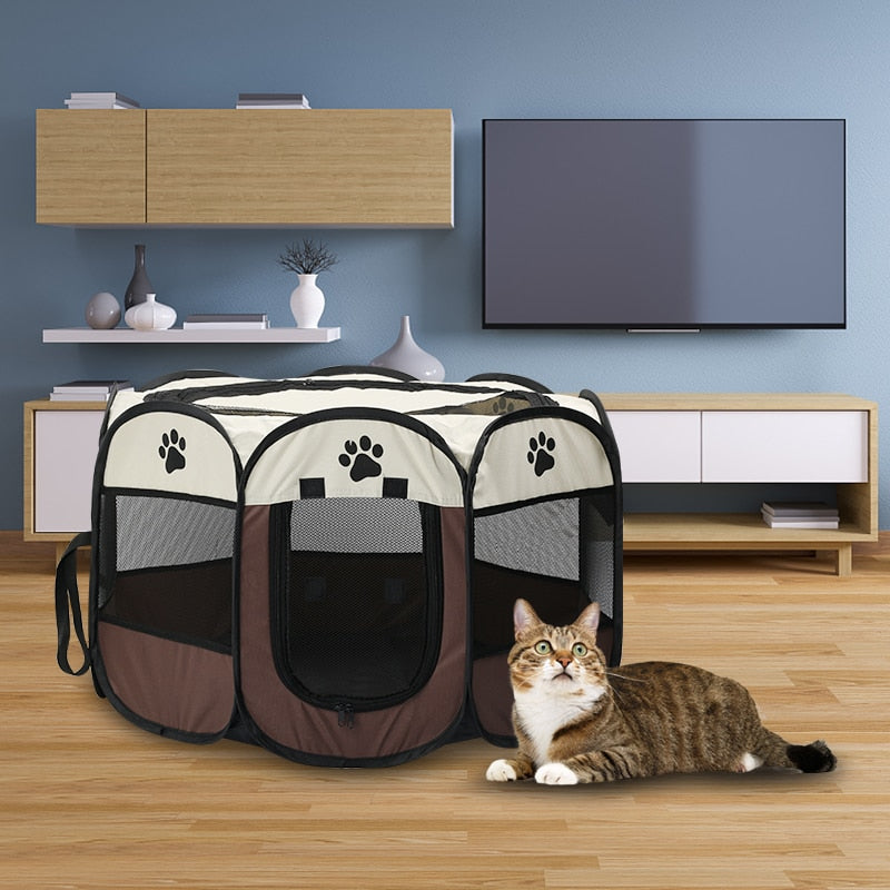 Tenda Pet Playpen Dobrável